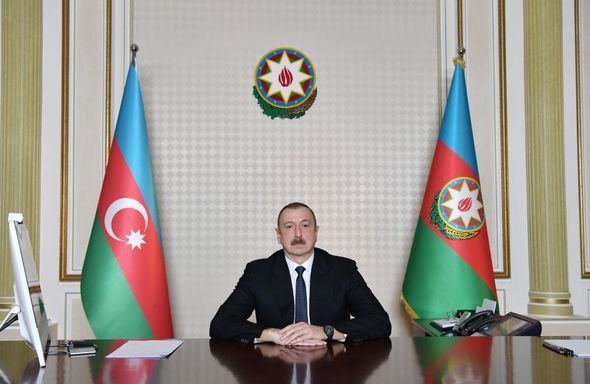 İlham Əliyev videobağlantı formatında görüş keçirdi - FOTO
